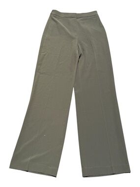 H&M Wide Leg Dress Pants Olive Green Size 4